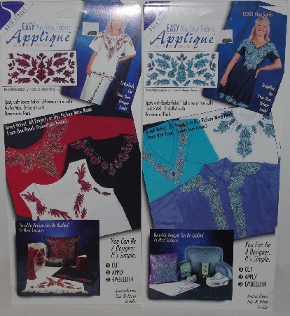 +MBA #3434-313   " (6) 1994 Back Street Applique Packs"