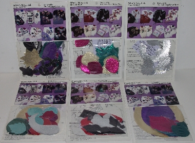 +MBA #3434-321   "Set Of 6 1980's What's New LTD Western & Southwest Iron On Applique Kits"