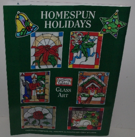 +MBA #3434-0183   "Plaid 1999 Homespun Holidays Painting Set"