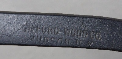 +MBA #3535-1055  "Vintage 569 Gifford-Wood Long Iron Ice Tongs"