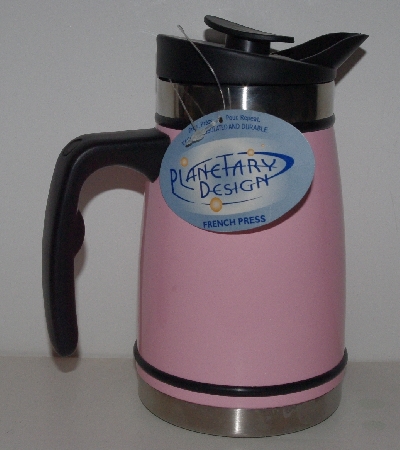 +MBA #3535-942   "Planetary Design Pink French Press"