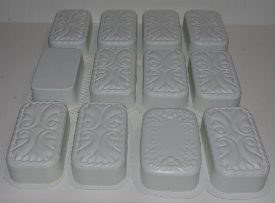 +MBA #3535-838   "Set Of 12 Individual Soap Molds"