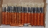 +MBA #3535-879   "Jan Dressler Wood Handled 20 Piece Stencil Brush Set"