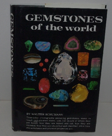 +MBA #3535-898   "1979 Gemstones Of The World By Walter Schumann Hard Cover"