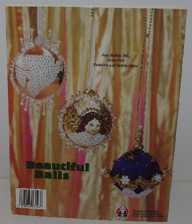 +MBA #3535-242   "1994 Beautiful Balls Ornament Making Book By Donna Eddins"
