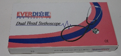 +MBA #3535-407   "2006 Everdixie Pink Dual Head Stethoscope"