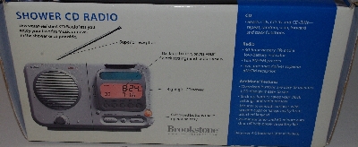 +MBA #3535-478   "2003 Brookstone Shower CD Radio"