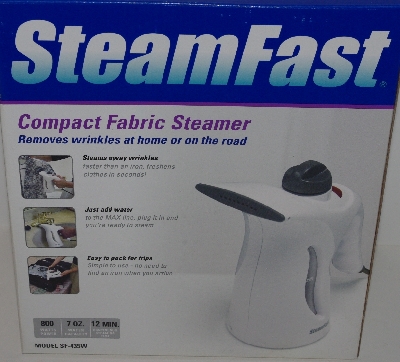 +MBA #3535-467  "SteamFast Model #SF-435W Compact Fabric fabric Steamer"