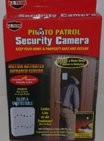 +MBA #3535-538   "US Patrol Photo Patrol Security Camera"