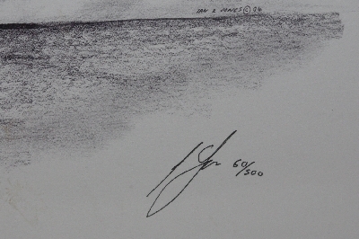 +MBA #3535-142   "Chevy Canero Pencil Print #60 Of 500 By Ian E. Jones"