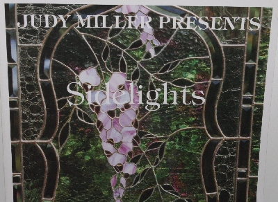 +MBA #3535-215   "1986 Judy Miller Presents Side Lights Stained Glass Pattern Book"