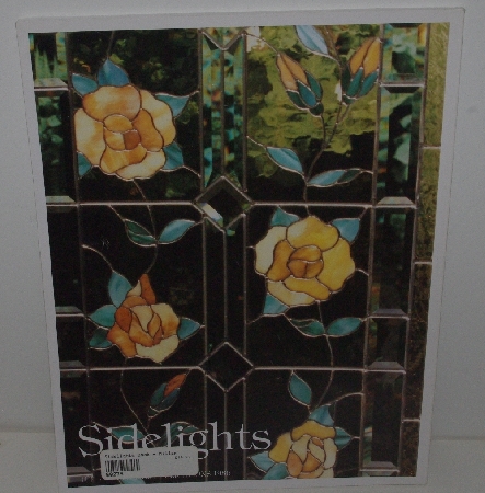 +MBA #3535-215   "1986 Judy Miller Presents Side Lights Stained Glass Pattern Book"
