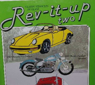 "SOLD"  MBA #3535-217   " Rev-It-Up Two Stained Glass Pattern Book"
