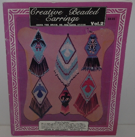 +MBA #3535-250   "1991 Creative Beaded Earrings Vol #2 Veon Creations"