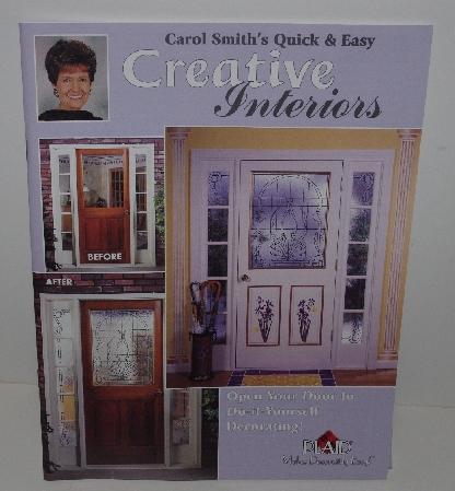+MBA #3535-925   "1997 Carol Smith's Quick & Easy Creative Interiors Project Book With Patterns"
