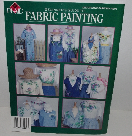 +MBA #3535-916   "1996 Plaid Beginners Guide To Fabric Painting By Donna Dewberry"