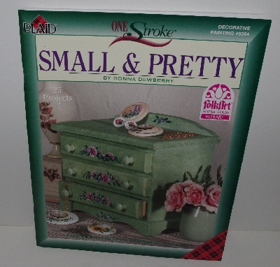 +MBA #3535-907   "1998 Plaid One Stroke Small & Pretty Project Book Set"