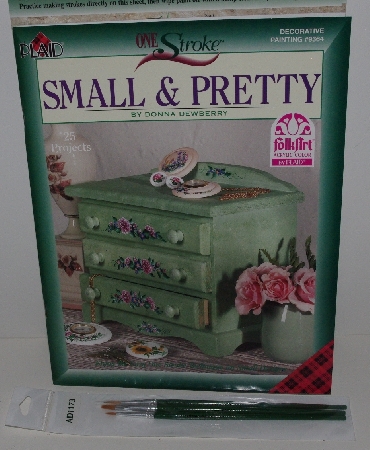 +MBA #3535-907   "1998 Plaid One Stroke Small & Pretty Project Book Set"