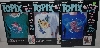 +MBA #3535-0028  "1990 Set Of 5 TOPIX Easy Iron On Full Color Transfers"