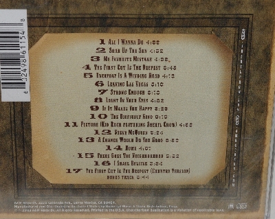 MBA #3636-547   "2003 The Very Best Of Sheryl Crow CD"