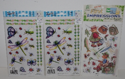 +MBA #3636-454   Set Of 9 Rub-On Accents Packs"