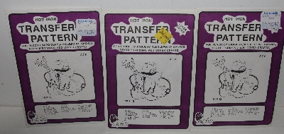 +MBA #3636-458   "Set Of 12 Iron On Transfer Pattern Packs"