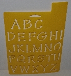 +MBA #3636-189   "2007 Delta Alphabet Stencil"