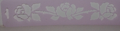 +MBA #3636-197   "1993 3 Rose Vine Stencil"