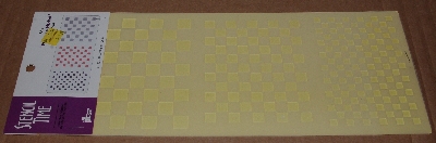 +MBA #3636-240  "Stencil Time Checkerboards #41-0530 / 3 Different Size Mini Squares"