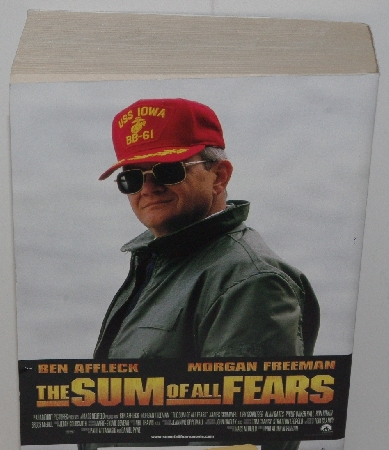 +MBA #3636-271   "1992 The Sum Of All Fears Paper Back"