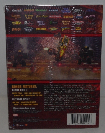 MBA #3636-378   "2013 Monster Jam World Finals 2 Disk DVD Set"