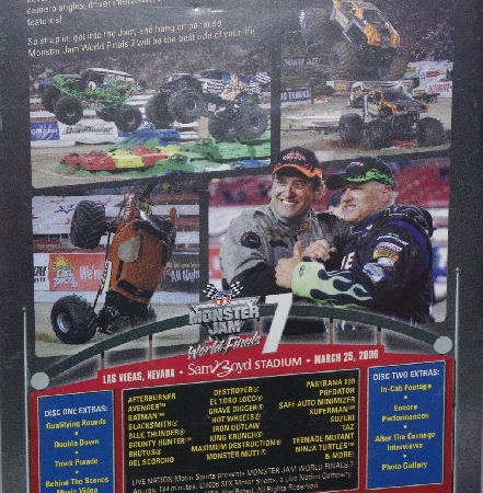 MBA #3636-397   "2006 Monster Jam World Finals 7  DVD 2 Disk Set"