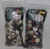 +MBA #3636-411   "1990's Set Of 2 Bags Of Dress It Up Buttons"