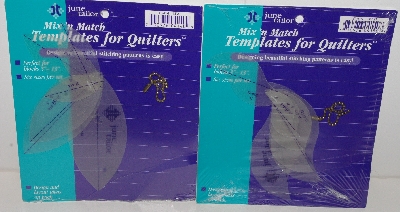 +MBA #3636-405   "June Tailor Set Of 2 Mix & Match Templates For Quilters"