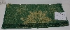 +MBA #3737-  "2007 Brylane Home Green & Gold Cloth Napkin Set Of 4"