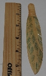 +MBA #3737-E  "Hand Carved Bone Feather"