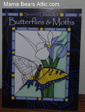 +MBA #3838-0160  "1999 Stained Glass Art "Butterflys & Moths"