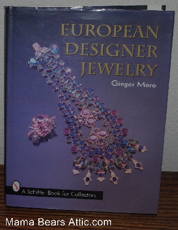 +MBA #3838-0153  "1995 European Designer Jewelry By Ginger Moro" Hardcover