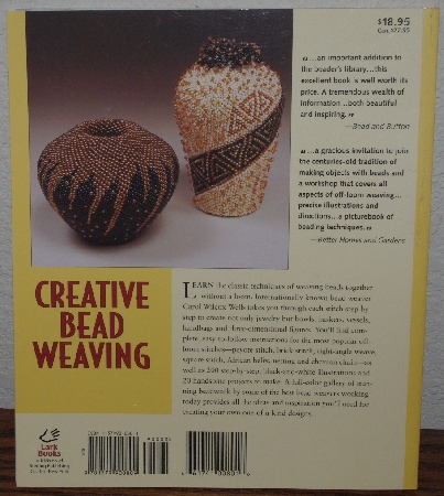 +MBA #3838-0135   "1996 Creative Bead Weaving By Carol Wilcox Wells"