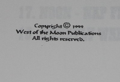 +MBA #3838-0076   "1999 West Of The Moon Publications "I Love Horses" By Jenova Moseley & Geneva Perkins