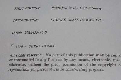 +MBA #3838-0058   "1996 "Seasons In Stained Glass" By Terra