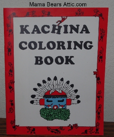 +MBA #3838-0038   "1982 Kachina Coloring Book"By Connie Asch