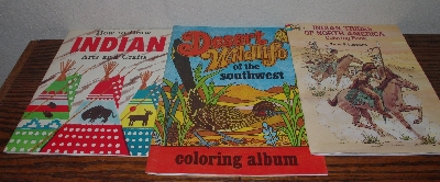 +MBA #3838-0007   "Set Of 3 Native American & Desert Wildlife Of The Southwest Books"  