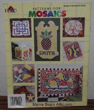 +MBA #3838-0022   "1997 Plaid Patterns For Mosaics By Patty Cox"