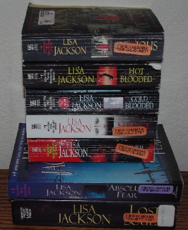 +MBA #3838-0001   "Set Of 6 "New Orleans" Series Books By Lisa Jackson"