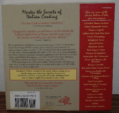 +MBA #3939-443   "1997 The North End Italian Cookbook Fourth Edition By Marguerite DiMino Buonopane" Paper Back
