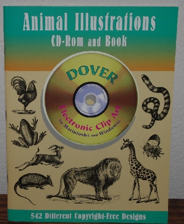 +MBA #3939-414  "1998 Animal Illustrations CD-Rom & Book  Electronic Clip Art"