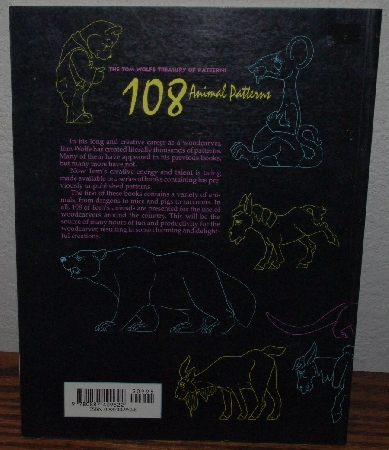 +MBA #3939-118   "1996 The Tom Wolfe Treasury Of Patterns 108 Animal Patterns" Paper Back