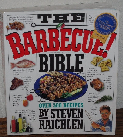 +MBA #3939-304  "1998  The Barbecue Bible By Steven Raichlen" Paper Back
