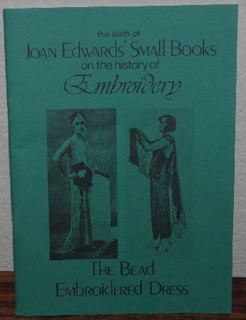 +MBA #3939-192   "1985 Joan Edwards Small Books "The Bead Embroidered Dress #6" Paper Back